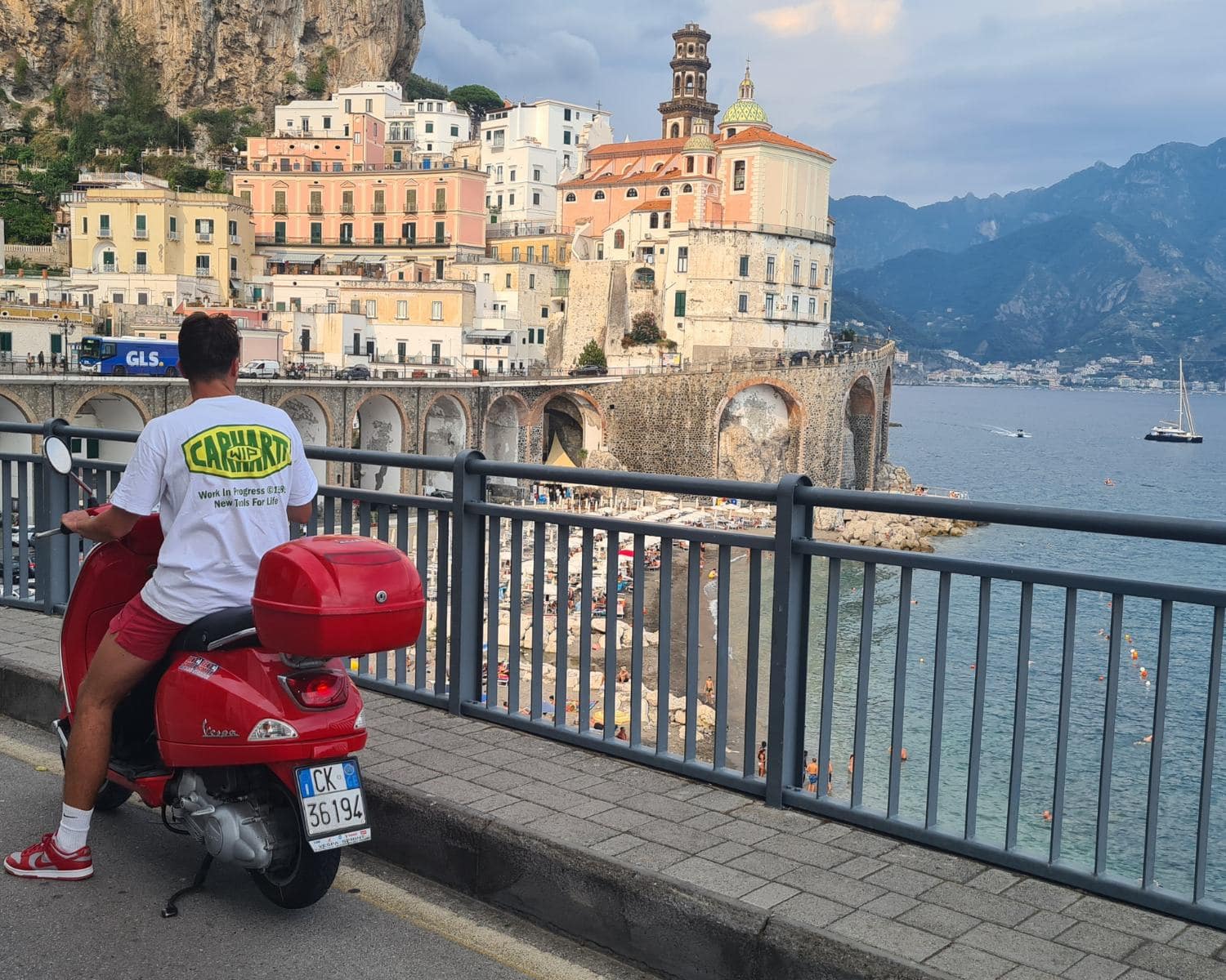 Scooter rijden in Italie