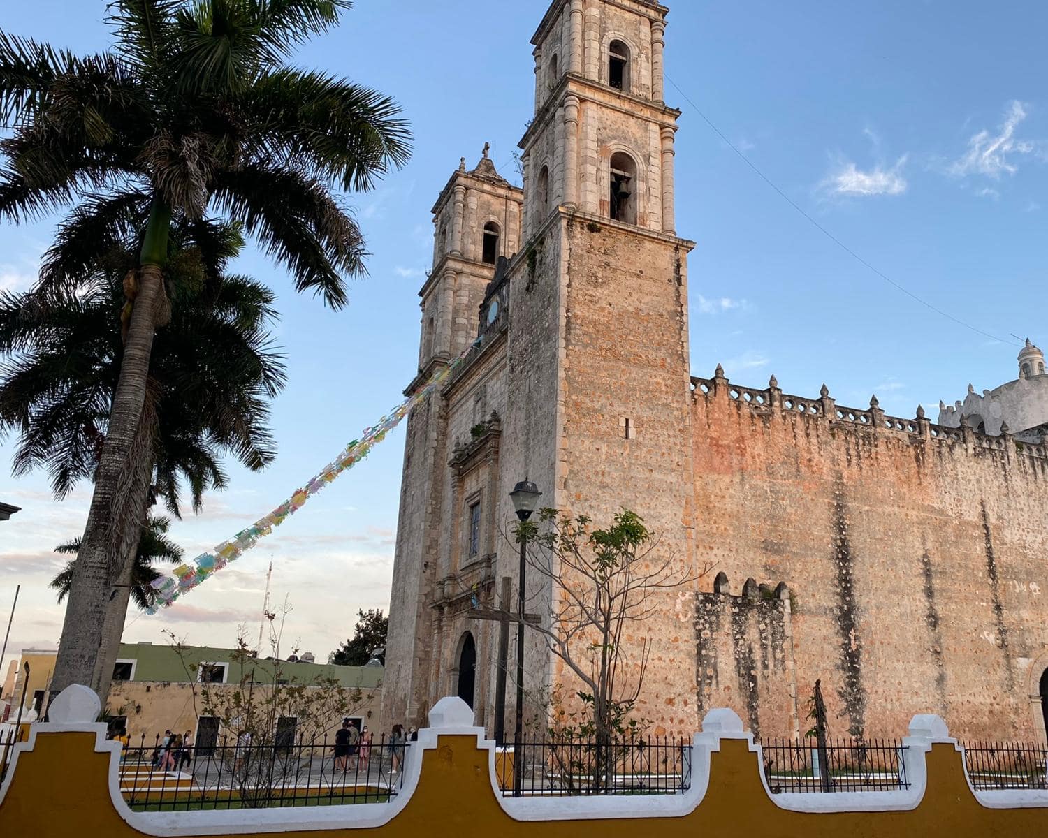 De kerk in het centrum van Valladolid